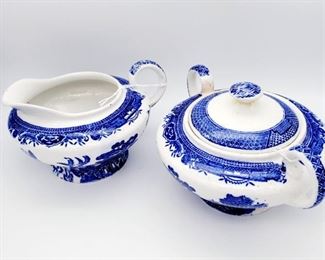 Blue Willow made in England John Stevenson & Sons Brusley