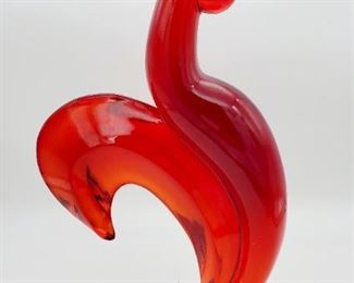 Rare epic Viking Glass Kellogg rooster