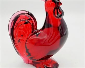 Baccarat zodiac Red Rooster French Crystal