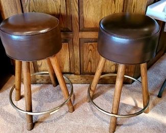 Wooden leg bar stools. We have two of these. Priced individually