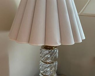 Baccarat Lamps - Set of 2