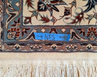 Rug is not for sale (NFS)