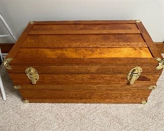 Cedar chest.