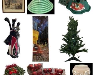 Yamaha AV Receiver - Craftsman Tool Box - Werner 6' Ladder - Bosch Dishwasher - GE Oven - New Presto Heat Dish - GE Microwave - Rubbermaid Garage Shelving Unit - Display Cabinet - Etc.
Daisy BB Airgun - Craftsman Wet/Dry Vac - Pair of Glazed Garden Pots - Etc.