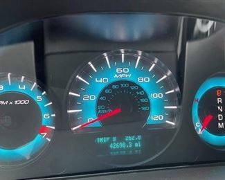 42,698.3 is today's exact mileage on Our For Sale car:
2010 Ford FUSION SPORT,
 w Silver Gray Exterior, text to set showing appointment.