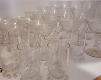 Hobnail Glass Collection