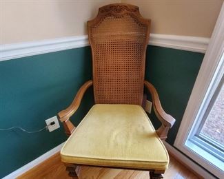 Cane Back Dining Chair