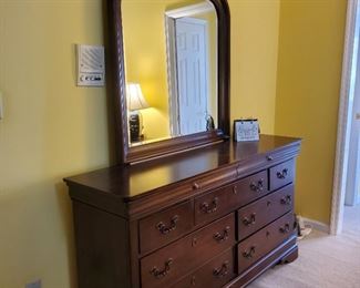 Dresser and Mirror