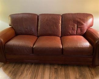 Leather Sofa 