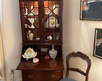 Jasper Furniture Co Chippendale secretary 