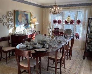 Back Dining Room off the Kitchen 