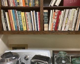 Large cookbook library ( 2 cabinets worth)