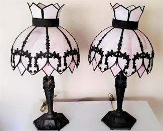 STAINED GLASS LAMPS