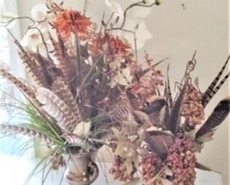 PHEASANT FEATHERS FLORAL ARRANGEMENTS 