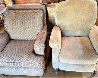 2 CHAIRS 1 BASSET 1 RECLINER