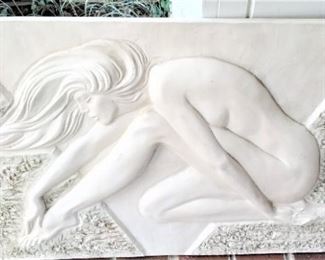 NUDE 3-D PLASTER WALL ART