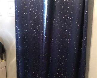 Set of Star lite curtains $20