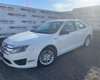 #122 • 2010 Ford Fusion: CURRENT SMOG
Year: 2010
Make: Ford
Model: Fusion
Vehicle Type: Passenger Car
Mileage: 78,828 Plate:
Body Type: 4 Door Sedan
Trim Level: S
Drive Line: FWD
Engine Type: L4, 2.5L
Fuel Type: Gasoline
Horsepower:
Transmission:
VIN #: 3FAHP0GAXAR167972