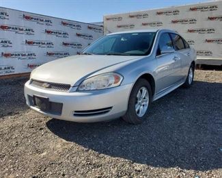 #124 • 2012 Chevrolet Impala: #124 • CURRENT SMOG : 2012
Make: Chevrolet
Model: Impala
Vehicle Type: Passenger Car
Mileage: 88708
Plate:
Body Type: 4 Door Sedan
Trim Level: LS
Drive Line: FWD
Engine Type: V6, 3.6L; FFV; DOHC
Fuel Type: Gasoline/E85
Horsepower:
Transmission:
VIN #: 2g1wa5e37c1134836