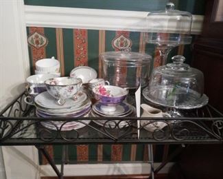 China and Cake Plates