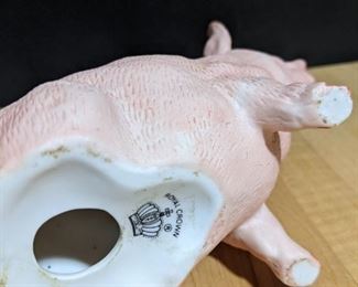 Pig Figurine Mark