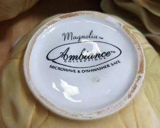 Magnolia Plates Mark