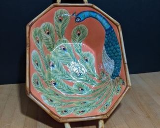 Peacock Dish