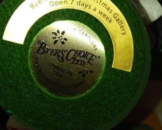 Byers Choice Carolers Mark