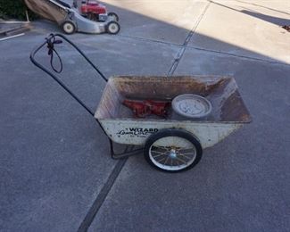 vintage yard cart