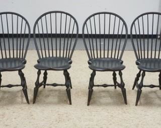 1020	SET OF 6 DR DIMES WINDSOR CHAIRS, 2 ARM & 4 SIDES
