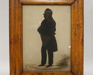 1170	FULL LENGTH SILHOUETTE HON. WM. ATKINSON, HAND DONE, 8 1/2 IN X 10 1/2 IN INCLUDING FRAME

