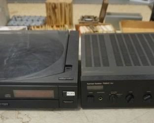 1341	HARMON DARDON AMP PMG 40 VXI & TVC DVC PLAYER, UNTESTED, SOLD AS IS
