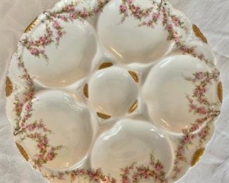 Limoges oyster plates