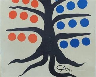 Alexander Calder poster.