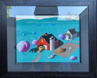 Irv Wyner 18" x 24" gouache.
There are 2 of these.