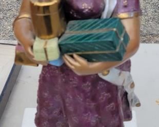 Hiro Yamagata bronze. "
"Shopping" 19" tall. 