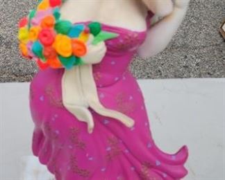 Hiro Yamagata bronze. "Spring Breeze" 21" tall.