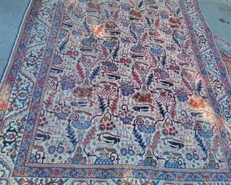 Tabriz vintage Persianrugs. 8' x 11'.