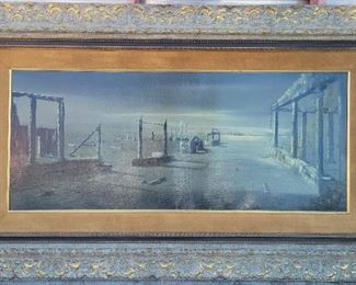 James Stancin surreal  24" x 48" oil on canvas.