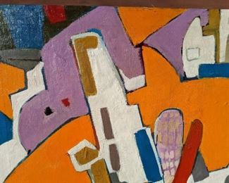 Jae Carmichael 30" x 36" oil on canvas. 