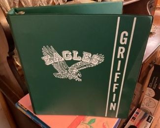 Griffin High eagle notebook
