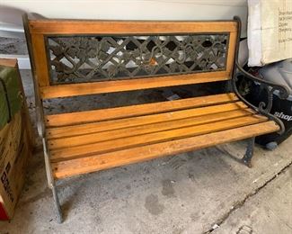 Outdoor bench