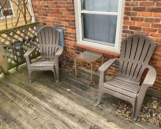 Adirondack chairs  