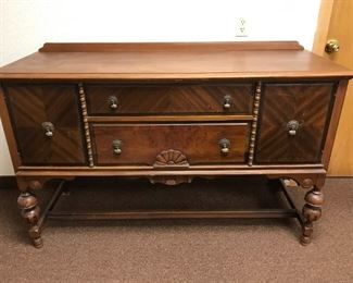 Carved Leg Buffet
