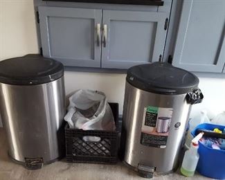 Simplehuman trash cans