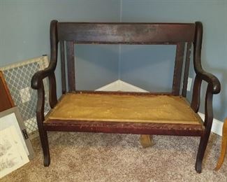 Antique Deacon's bench