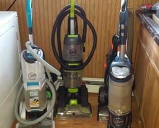 Nice selection of vacuum cleaners floor cleaners
