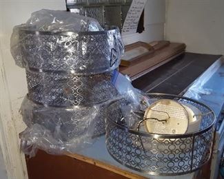 Unused remodeling light fixtures