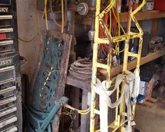 Appliance dolly park bench unassembled