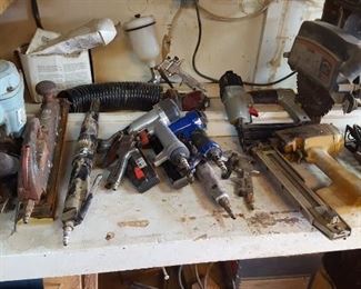 Pneumatic nailers staplers